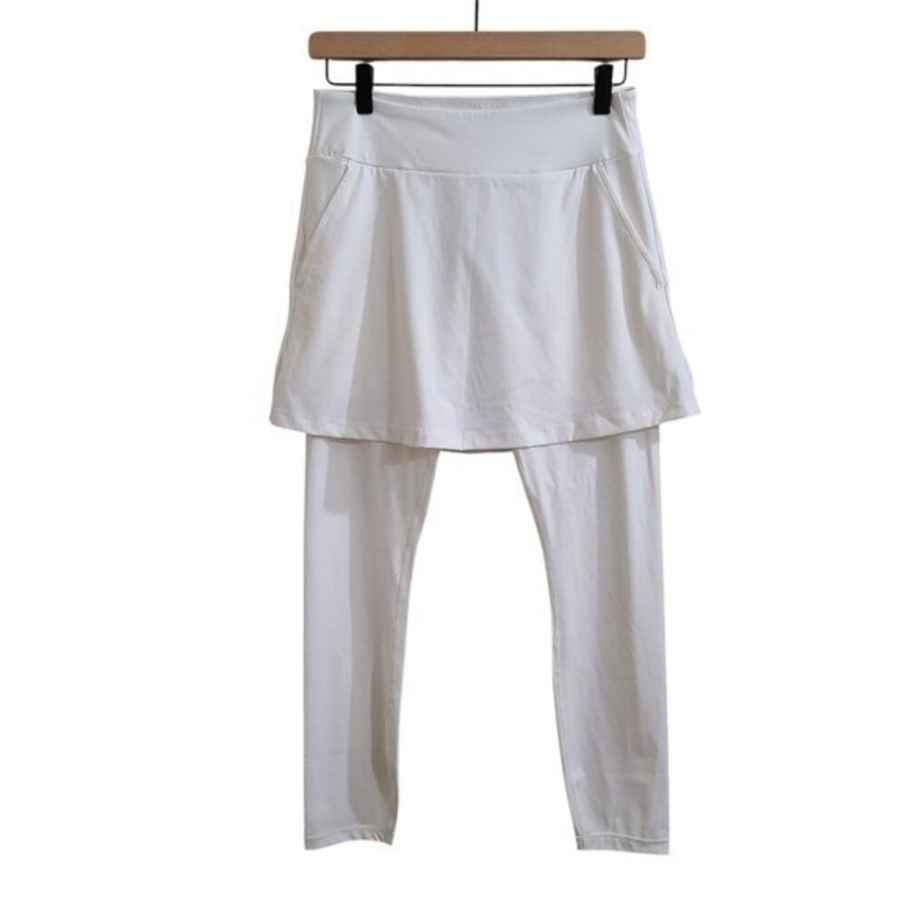 Renwick NWT Womens White Golf Skirt Skirted Leggings Pants S